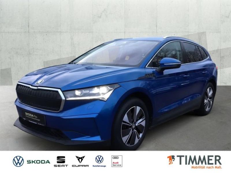 SKODA  Enyaq iV 80 Suite *AHK*WÄPU*RKAM*LED*19"*, Race-Blau Metallic