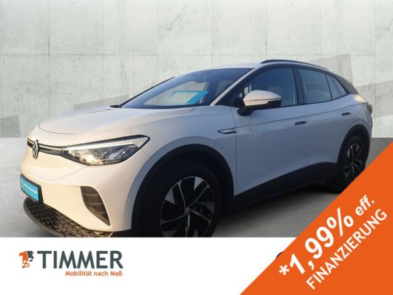 VW  ID.4 PRO PERF. 82 kWh +WÄPU +AHK +CARPLAY +19" +, Gletscherweiß Metallic