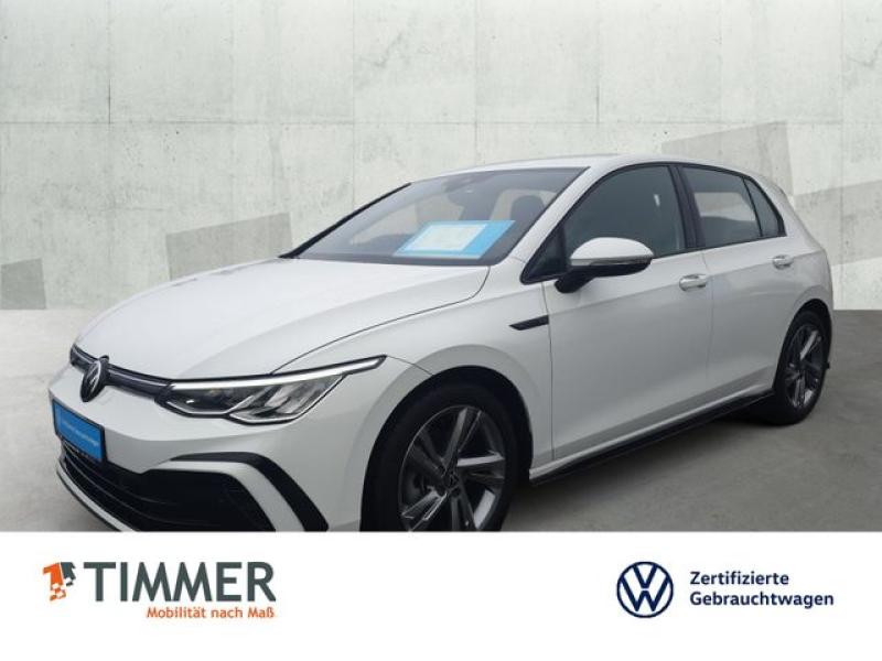 VW  Golf VIII 1.5 TSI R-LINE +LED +ACC +VIRTUAL +NAV, Pure White