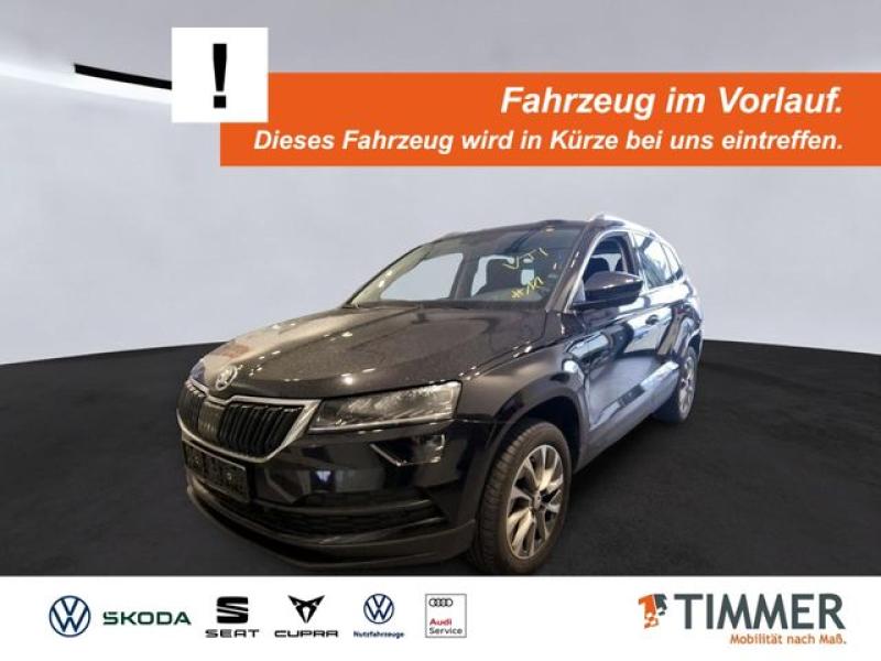 SKODA  Karoq 1.5 TSI DSG CLEVER +AHK +LED +TEMPO +DAB +, Black-Magic Perleffekt