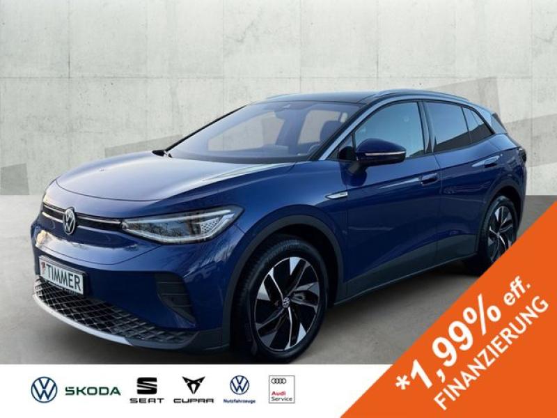 VW  ID.4 PRO PERF. 82 kWh +AHK +IQ.LIGHT +360° +PANO, Blue Dusk Metallic