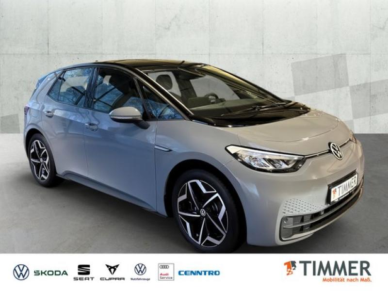 VW  ID.3 PURE PERF. 55 kWh +LED +CARPLAY +19" +NAVI, Mondsteingrau