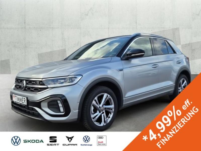 VW  T-Roc 2.0 TDI DSG R-LINE *AHK *LED *RKAM *ACC *A, Pyritsilber Metallic