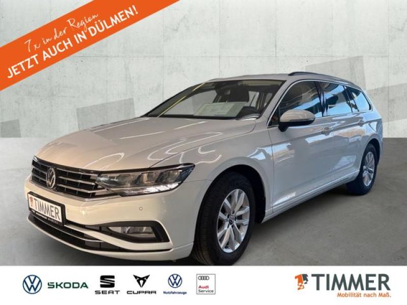 VW  Passat Variant 2.0 TDI BUSINESS +AHK +LED +ACC +, Pure White