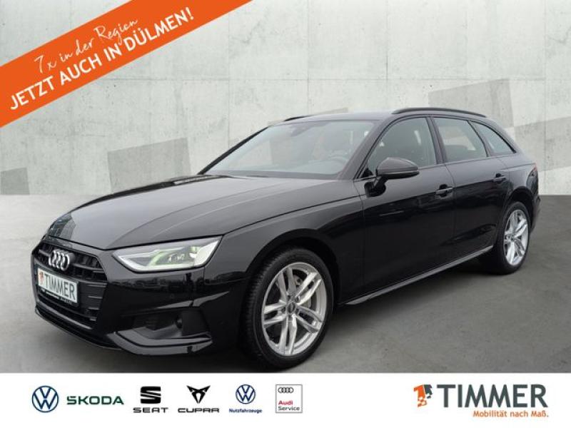 AUDI  A4 Avant 40 TDI S tronic ADVANCED +AHK +LED +ACC, Mythosschwarz Metallic