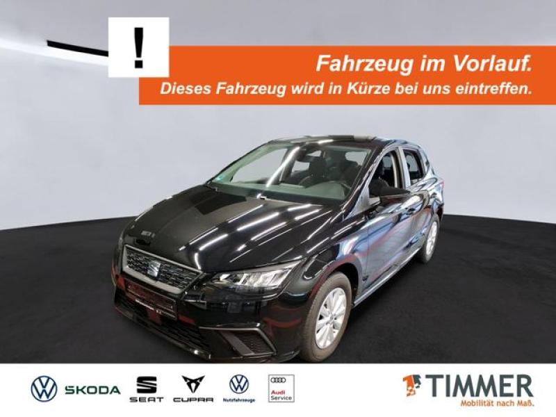 SEAT  Ibiza 1.0 TSI STYLE +LED +SHZ +CARPLAY +VIRTUAL, Midnight Schwarz Metallic