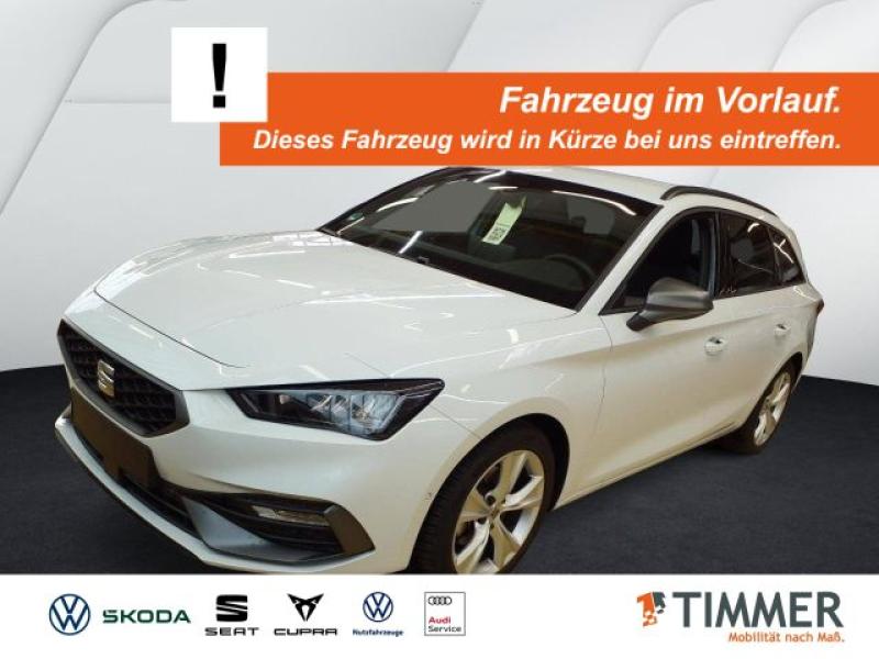 SEAT  Leon SP 1.5 eTSI DSG FR +LED +ACC +RKAM +NAVI +S, Glacial Weiß Metallic