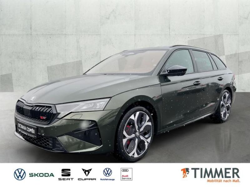 SKODA  Octavia Combi Combi RS 2.0 TSI 195kW (265PS)*AHK, Khaki-Grün Metallic