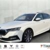 SKODA  Octavia Combi 2.0 TDI DSG STYLE +AHK +MATRIX +AC, Candy Weiss