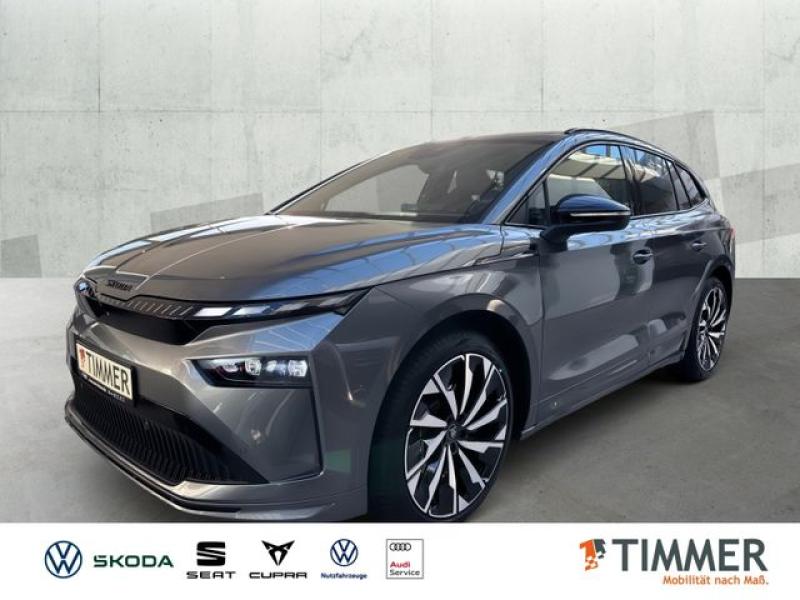 SKODA  Enyaq 60 Sportline *21"*AHK*ADVANCED*TRANSPORT*, Graphite-Grau Metallic