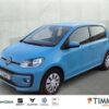 VW  up! 1.0 MOVE +4TÜR +KLIMA +SITZHZ +ALLWETTER +, Teal Blue