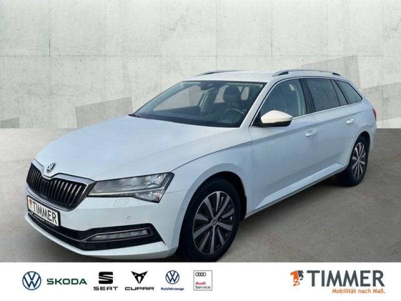 SKODA  Superb Combi 2.0 TDI DSG STYLE +AHK +STHZ +LED +, Moon Weiss Metallic