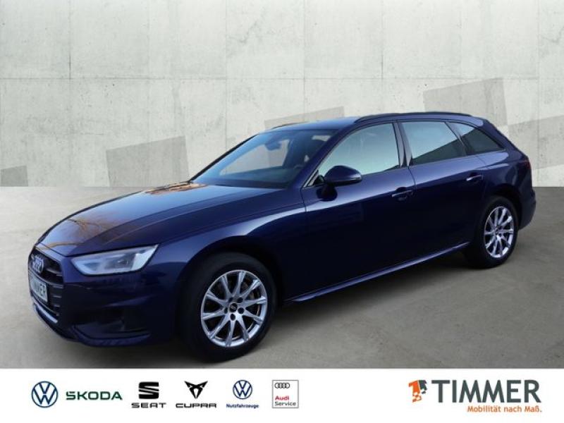 AUDI  A4 Avant 40 TDI S tronic QUATTRO ADVANCED +AHK +, Navarrablau Metallic
