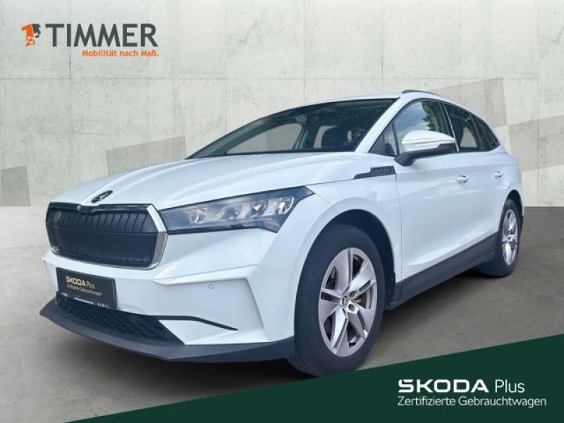 SKODA  Enyaq iV 60 Loft *NAVI*KAMERA*SMARTLINK*LED*PDC*, Moon-Weiß