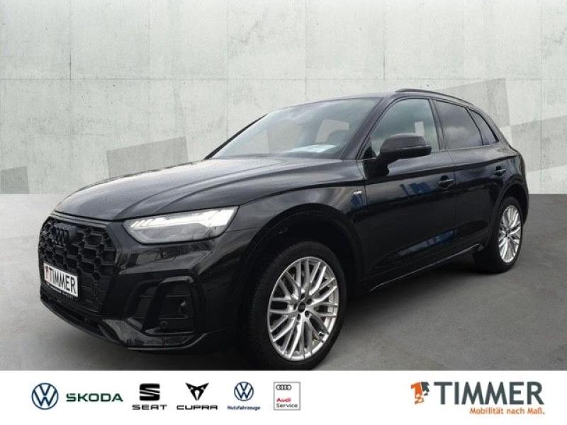 AUDI  Q5 40 TDI S tronic QUATTRO S LINE +AHK +PANO +MA, Mythosschwarz Metallic