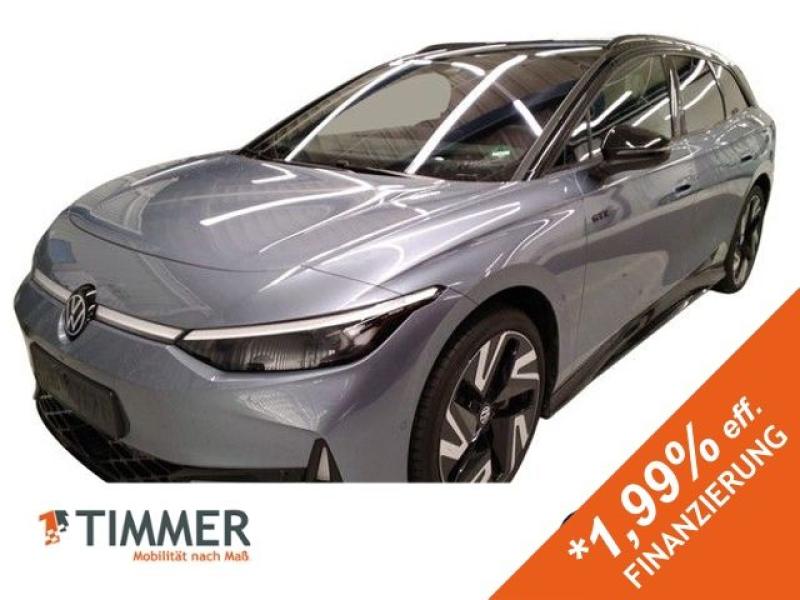 VW  ID.7 Tourer GTX 91 kWh 4M +WÄPU +AHK +360° +CARP, Stonewashed Blue Metallic