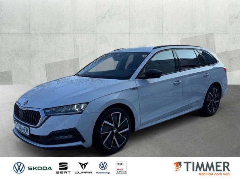 SKODA  Octavia Combi 2.0 TDI DSG SPORTLINE +LED +RKAM +, Moon-Weiss Metallic
