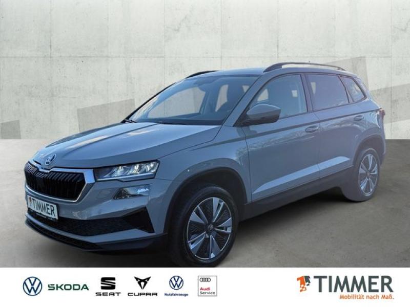 SKODA  Karoq 2.0 TDI DSG TOUR +AHK +LED +RKAM +TEMPO +V, Steel-Grau