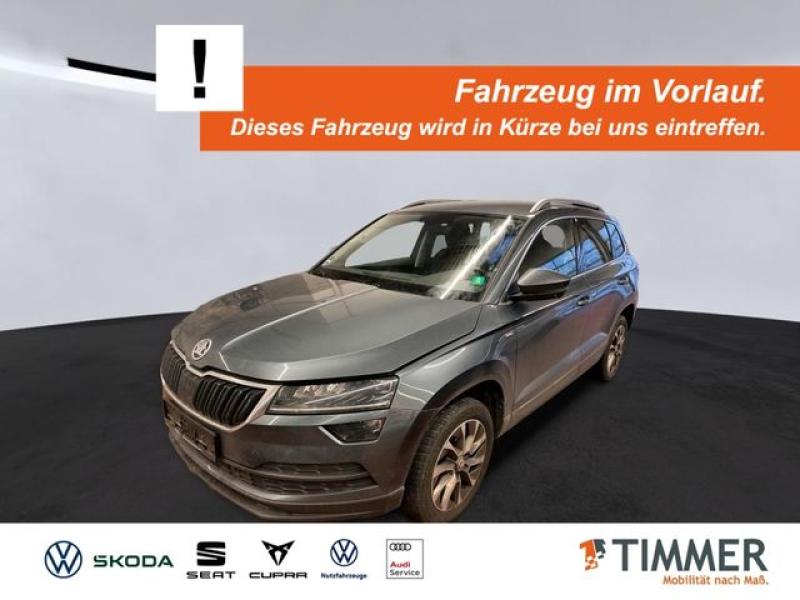 SKODA  Karoq 2.0 TDI CLEVER +LED +CANTON +STHZG +VIRTUA, Quarz-Grau Metallic