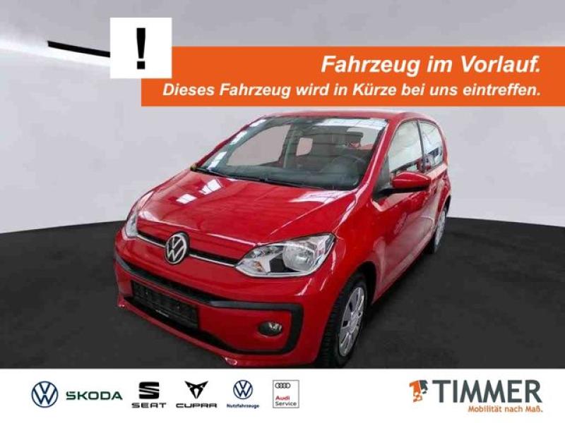 VW  up! 1.0 MOVE! +4-TÜR +ALLWETTER +SHZ +DAB+ +KLIM, Tornadorot