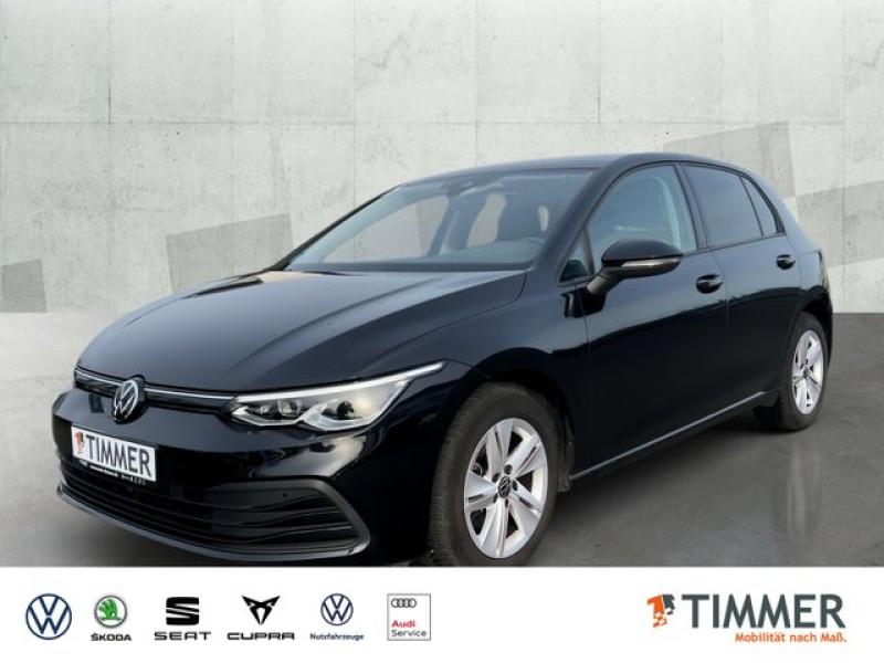 VW  Golf VIII 1.5 TSI LIFE +LED +VIRTUAL +NAVI +SHZ, Deep Black Perleffekt