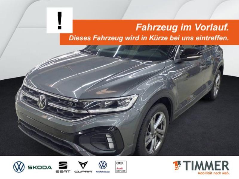 VW  T-Roc 1.5 TSI DSG R-LINE +AHK +LED +ACC +RKAM +V, Indiumgrau Metallic Schwarz