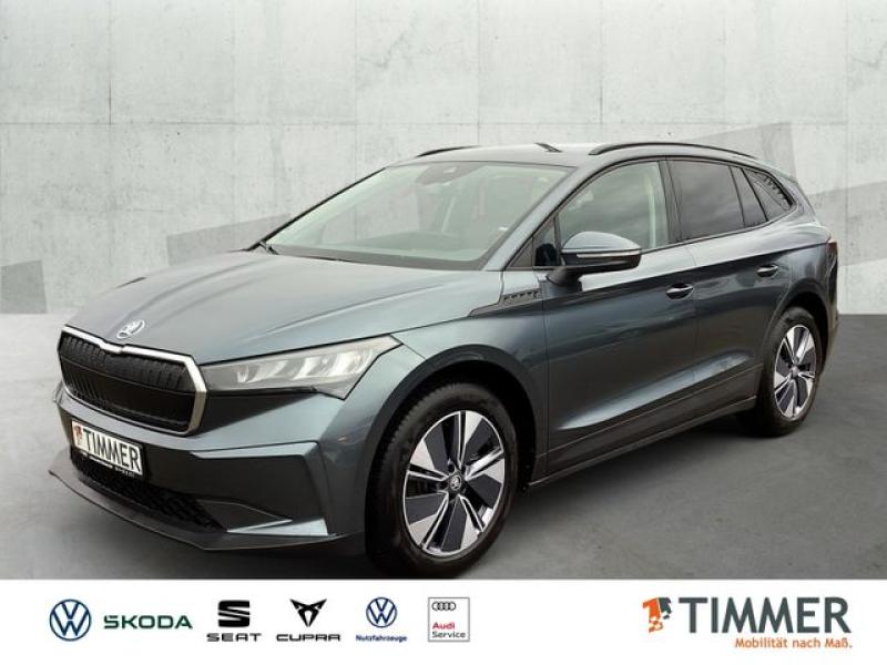 SKODA  Enyaq iV 60 LOFT +LED +RKAM +NAVI +SHZ +19" +APP, Quarz Grau Metallic