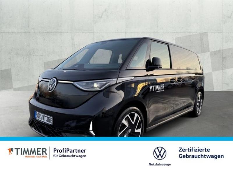 VW  ID. Buzz GTX 4MOTION LR 86 kWh*7-Stizer*AHK*ASSI, Deep Black Perleffekt