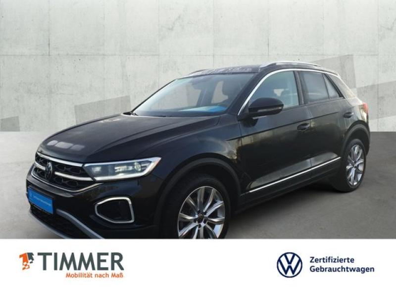 VW  T-Roc 2.0 TDI DSG STYLE +AHK +IQ.LIGHT +ACC +RKA, Deep Black Perleffekt