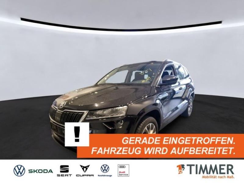 SKODA  Karoq 1.5 TSI DSG CLEVER +AHK +LED +TEMPO +DAB +, Black-Magic Perleffekt