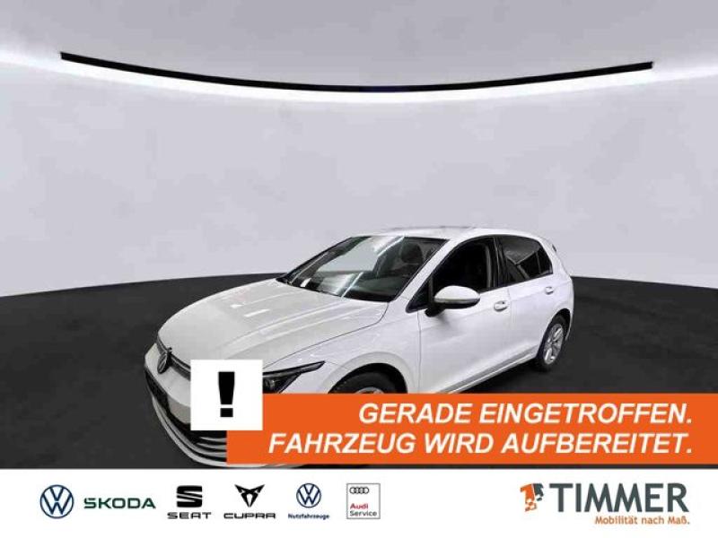 VW  Golf VIII 1.5 TSI LIFE +LED +RKAM +CARPLAY +SHZ, Pure White