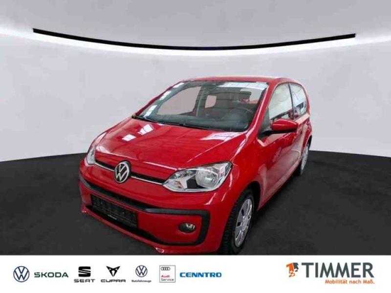 VW  up! 1.0 MOVE! +4-TÜR +ALLWETTER +SHZ +DAB+ +KLIM, Tornadorot