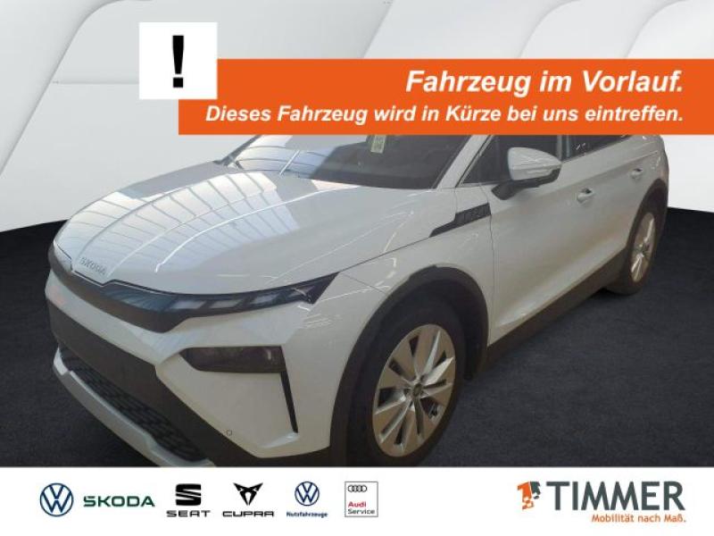 SKODA  Elroq 85 LOFT +WÄPU +AHK +19" +CARPLAY +RKAM +MA, Moon Weiß Perleffekt