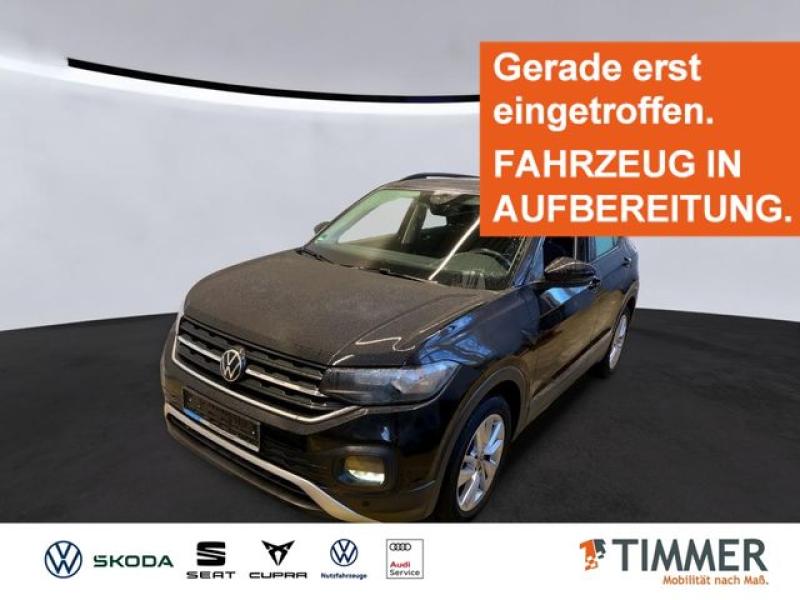 VW  T-Cross 1.0 TSI LIFE +RKAM +VIRTUAL +DAB+ +17" +, Deep Black Perleffekt