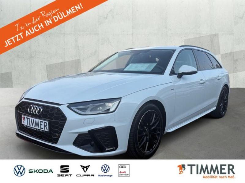 AUDI  A4 Avant 35 TDI S tronic S LINE +LED +ACC +RKAM, Gletscherweiß Metallic