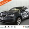 SKODA  Karoq 1.5 TSI DSG +AHK +LED +ACC +NAVI +SHZ +17", Quarz Grau Metallic