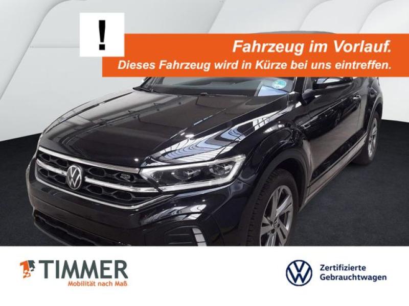 VW  T-Roc Cabriolet 1.5 TSI DSG R-LINE +AHK +LED +AC, Deep Black Perleffekt