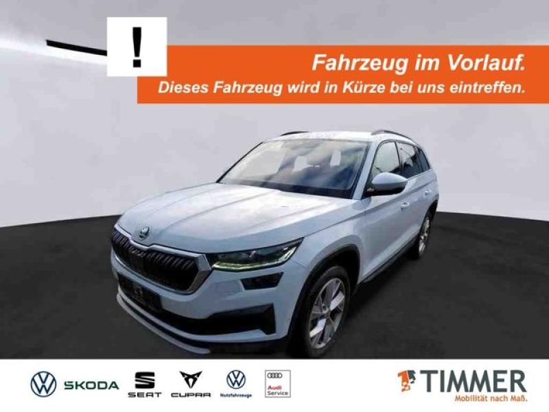 SKODA  Kodiaq 2.0 TDI DSG 4x4 TOUR +AHK +360° +MATRIX +, Moon Weiß Perleffekt