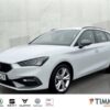 SEAT  Leon ST 1.5 eTSI DSG FR +LED +ACC +RKAM +NAVI +S, Glacial Weiß Metallic
