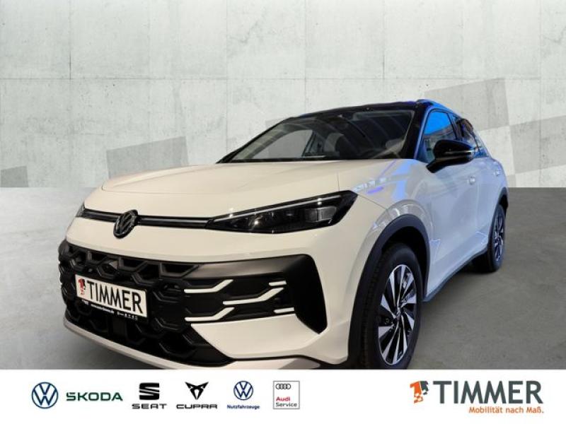 VW  T-Roc Style 1.5 l eTSI OPF 110 kW (150 ) DSG, Pure White Uni / Schwarz Uni