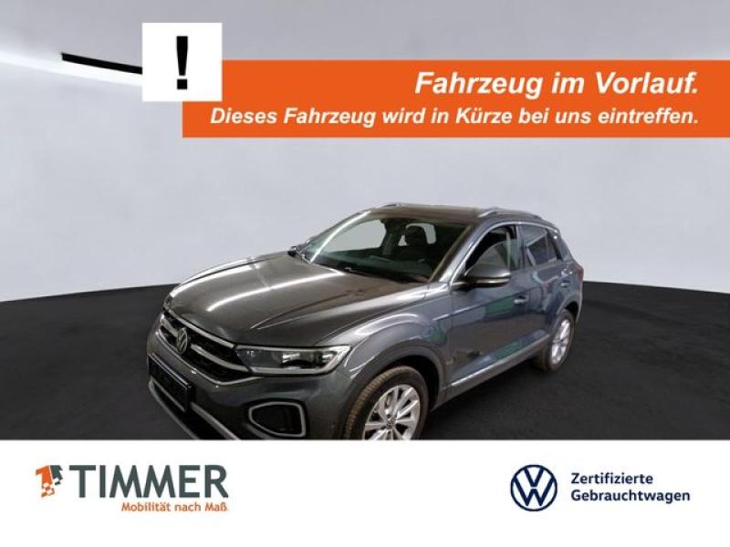 VW  T-Roc 1.5 TSI DSG STYLE +LED +ACC +RKAM +VIRTUAL, Indiumgrau Metallic