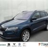 SKODA  Karoq 1.5 TSI STYLE +AHK +LED +TRAVEL +RKAM +VIR, Lava-Blau Metallic