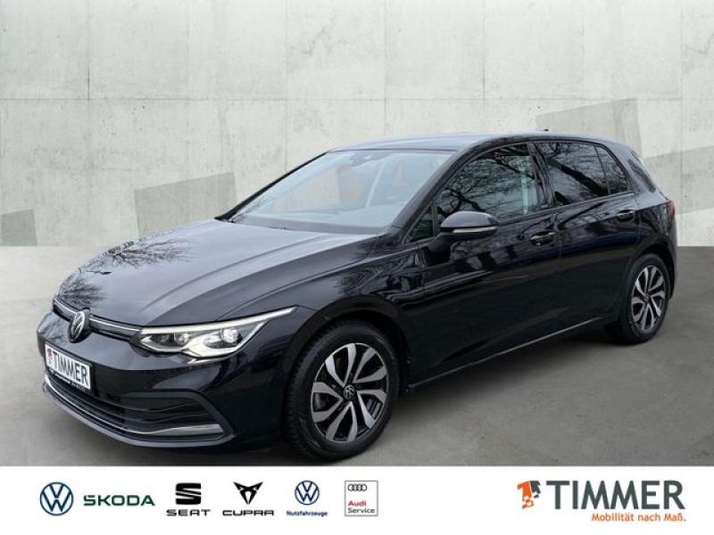 VW  Golf VIII 1.5 TSI ACTIVE +LED +AHK +RKAM +ACC +N, Deep Black Perleffekt
