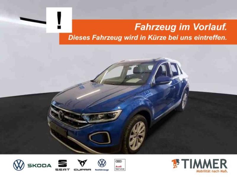 VW  T-Roc 1.5 TSI DSG STYLE +LED +ACC +VIRTUAL +NAVI, Ravennablau Metallic