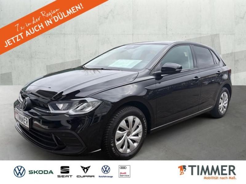 VW  Polo 1.0 TSI LIFE +LED +ACC +VIRTUAL +NAVI +SHZ, Deep Black Perleffekt