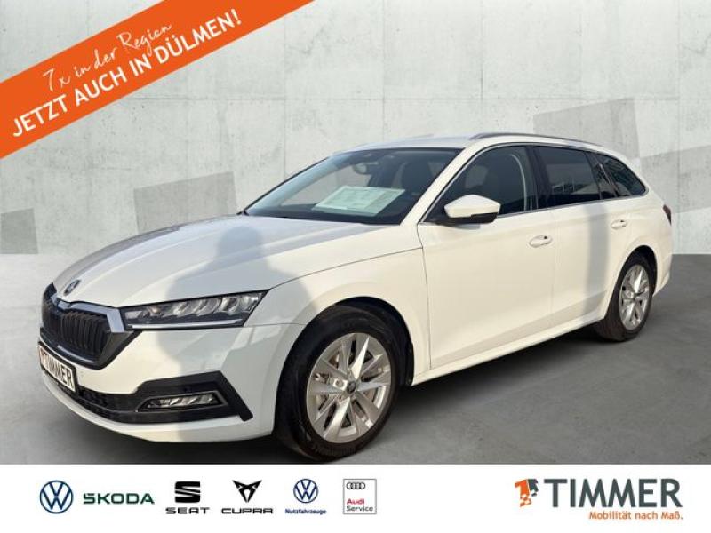SKODA  Octavia Combi 2.0 TDI DSG STYLE +AHK +LED +ACC +, Moon Weiss Metallic
