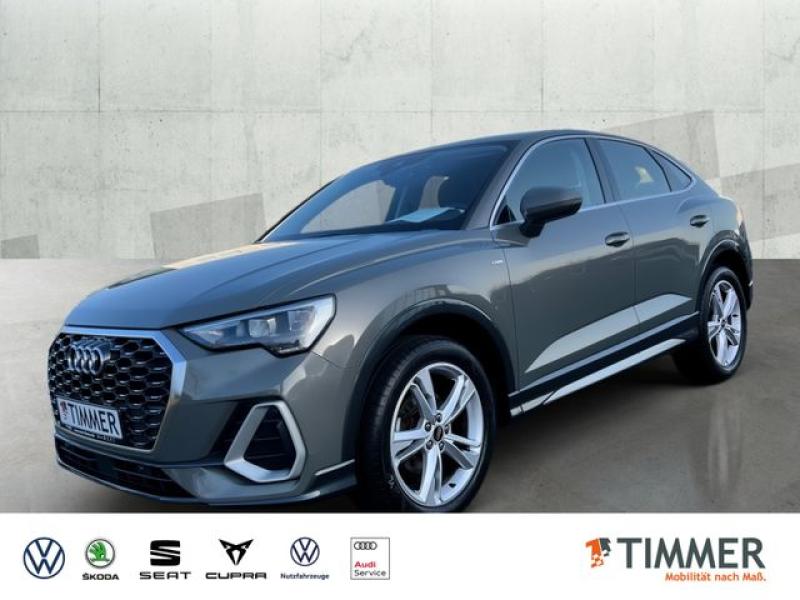 AUDI  Q3 Sportback 35 TDI S tronic S LINE +AHK +LED +A, Chronosgrau Metallic