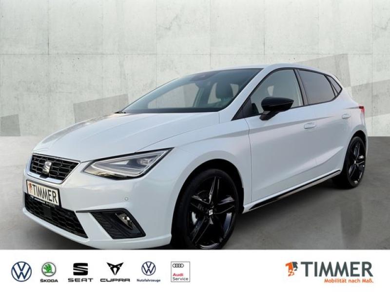 SEAT  Ibiza FR Black Edition 1.0TSI 85kW (116 PS)*DSG*, Glacial Weiß Metallic
