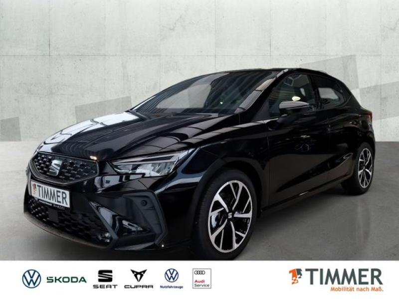SEAT  Ibiza FR 1.0TSI 85kW (116PS)*DSG*ACC*SHZ*RFK*NAV, Midnight Schwarz Metallic