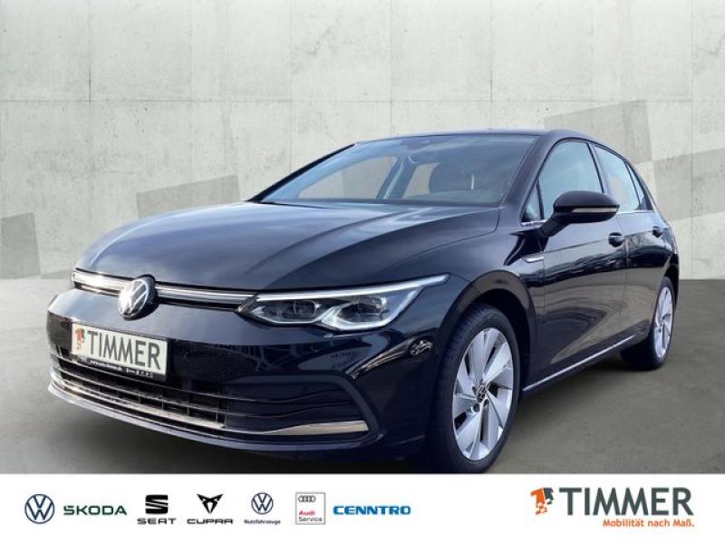 VW  Golf VIII 1.5 TSI STYLE +LED +ACC +VIRTUAL +NAVI, Deep Black Perleffekt